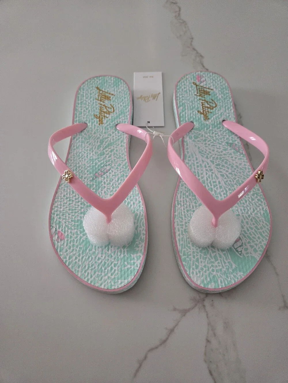 NWT Lilly Pulitzer Pool Flip Flop